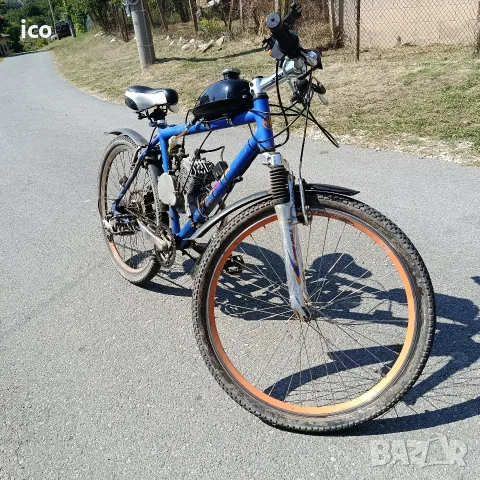 веломотор 100куб. (алуминиева рамка), снимка 4 - Велосипеди - 55944796