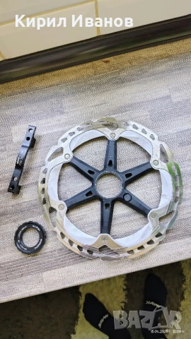 Ротор / диск Shimano deore XT Ice tech rt mt800 Freeza 203mm