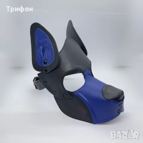 Кожена маска на куче  - секс играчка , снимка 2 - Други игри - 48561576
