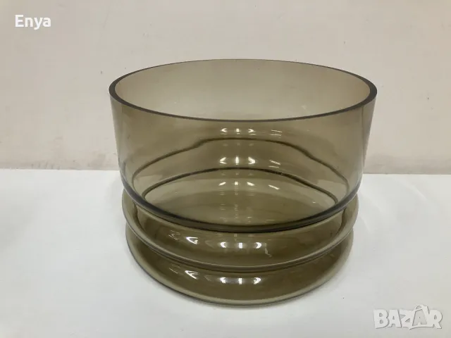 Купа за салата от калиево стъкло - НОВА !