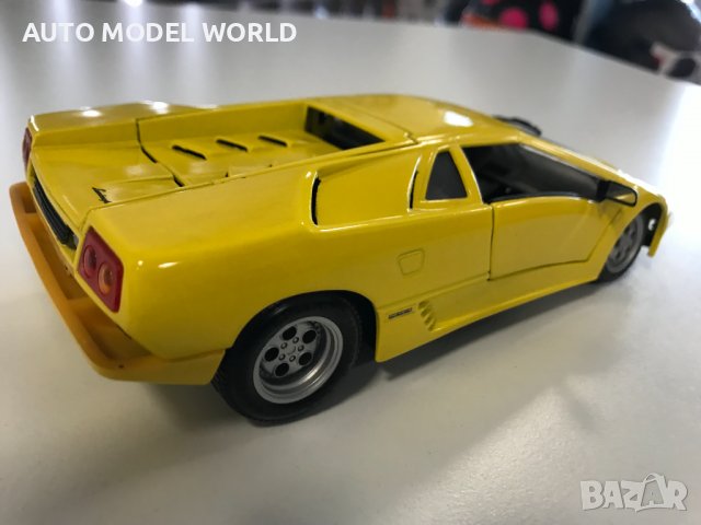 нова метална колекционерска количка LAMBORGINI DIABLO 1990г. 1:24, снимка 5 - Колекции - 39020019