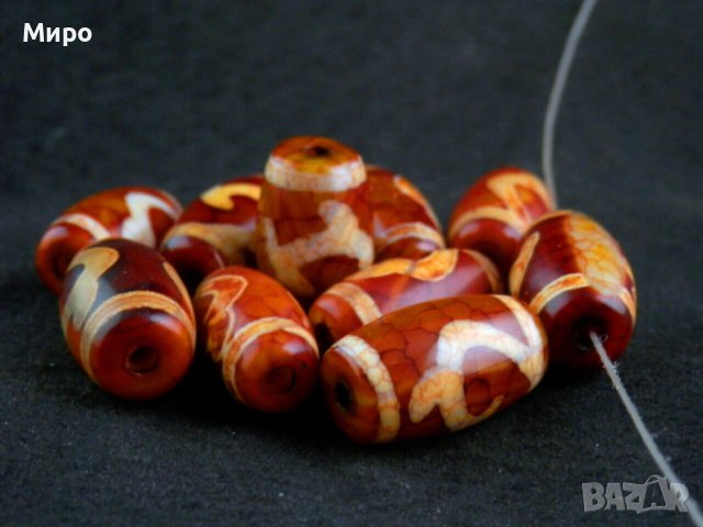 ''БЯЛА ТАРА " 10 БР. ДЗИ МЪНИСТА ТИБЕТ НЕПАЛ АЗИЯ АХАТ ХИМАЛАИ , снимка 2 - Други - 41767759