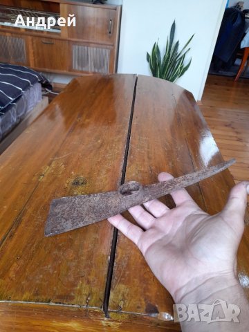 Старинна мотика,мотичка,прашулче #11, снимка 4 - Антикварни и старинни предмети - 41374456