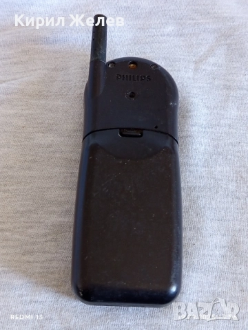 Ретро телефон GSM PHILIPS SAVVY TCD 128 рядък за КОЛЕКЦИЯ ДЕКОРАЦИЯ 51391, снимка 7 - Siemens - 51768307