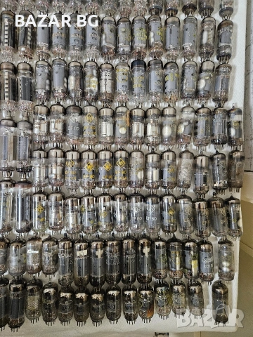Лот: над 210 броя електронни лампи., снимка 9 - Друга електроника - 53760165