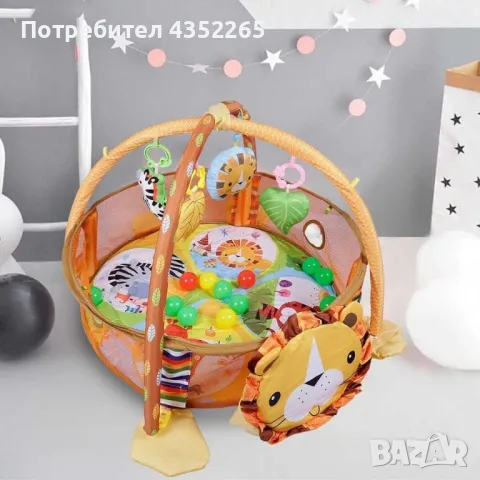 Център за игра с матрак за активност и кошара за бебета, снимка 5 - Други - 48869545