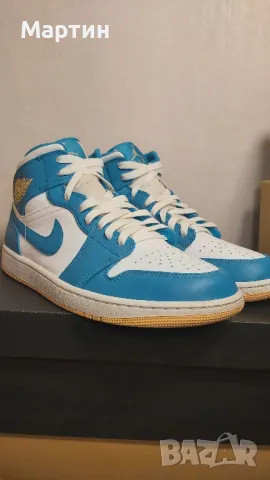 Nike Air Jordan 1 Mid - Номер 44, снимка 2 - Кецове - 48780508