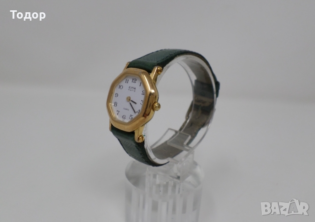 Френски дамски часовник CLYDA с каишка, снимка 5 - Дамски - 36100387