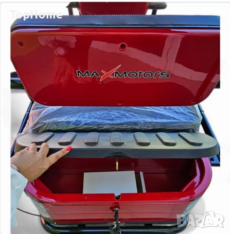  Електрическа Триколка С Покрив и камера за задно виждане, снимка 8 - Мотоциклети и мототехника - 41941508