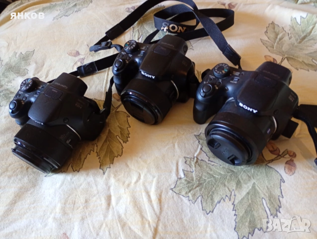 Предлагам трите семейните фотоапарати SONI