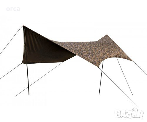 Тента за шаранджийски риболов FOX Camo Tarp, снимка 5 - Такъми - 39908900