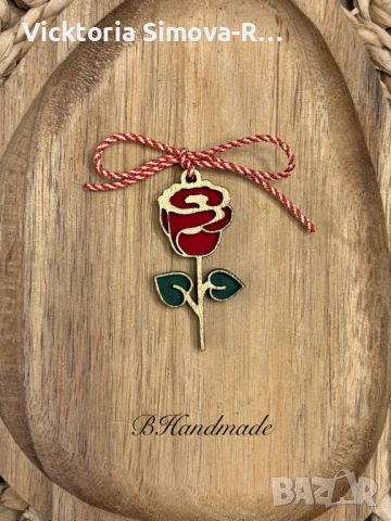 Дърввни цветенца - мартенички, снимка 3 - Изкуствени цветя - 53469599