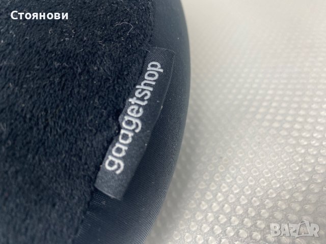 Черна възглавница за пътуване от мемори пяна, снимка 6 - Други стоки за дома - 41839926