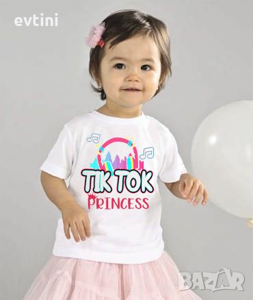 Детска тениска Тик Ток, снимка 2 - Детски тениски и потници - 34073257