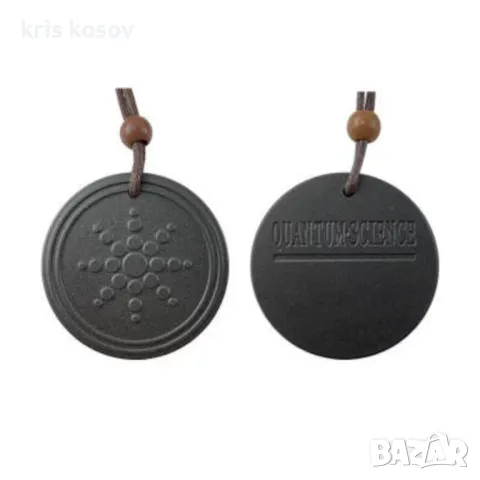 Скаларна енергия Квантова висулка Колие Бижута от отрицателни йони от лава камък, снимка 2 - Други стоки за дома - 47636425