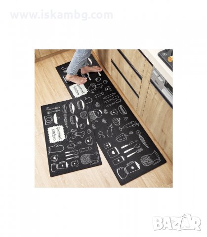 ПЪТЕКА ЗА КУХНЯ ОТ МЕМОРИ ПЯНА ОТ 2 ЧАСТИ - код 2758, снимка 8 - Пътеки - 33919604