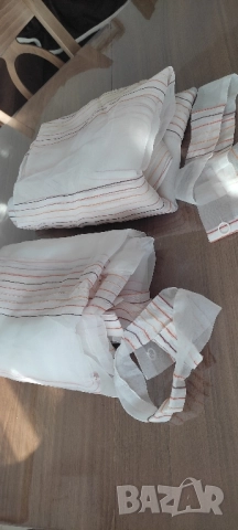 Комплект от 2 пердета/ завеси* Готови за окачване* Като нови, снимка 5 - Пердета и завеси - 51444379