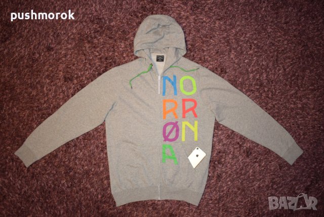 Norrona /29 Cotton Zip Hood Men Sz XL / #00301 /, снимка 1 - Спортни дрехи, екипи - 39467949