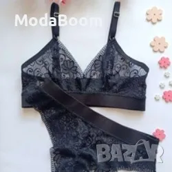 Луксозен дантелен комплект Anna, снимка 4 - Бельо - 48270485