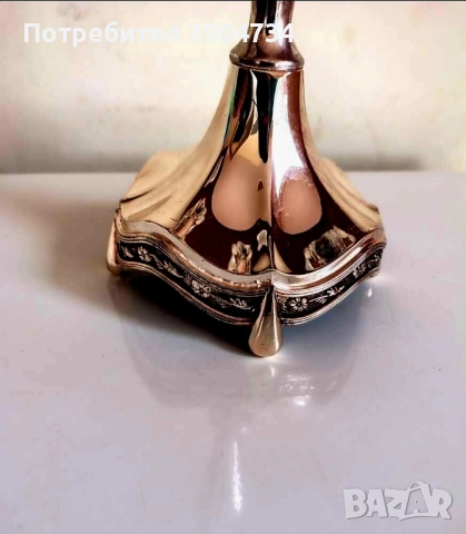 Бароков свещник , снимка 12 - Антикварни и старинни предмети - 51523082