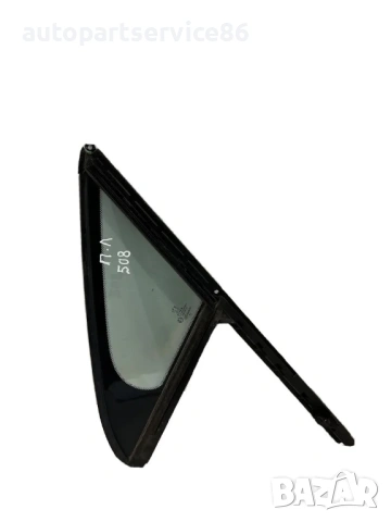 Предно ляво четвъртно стъкло на врата Прозорец за Peugeot 508 Sedan 1.6 HDI (2012)