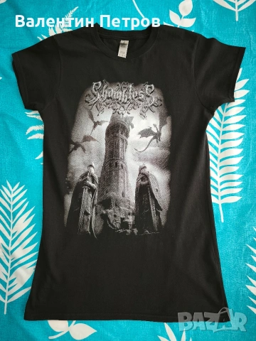 Метъл тениски /Оригинален мърч / Дамски / Нови :, снимка 4 - Тениски - 53668908