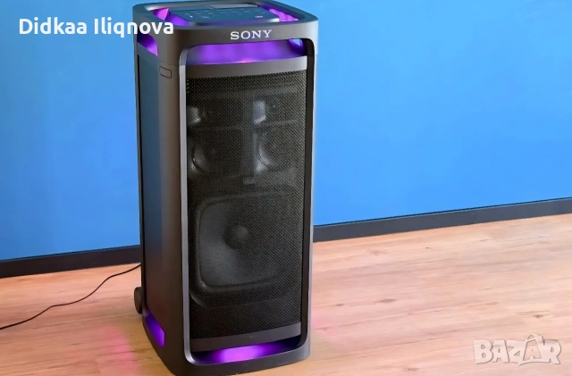 Парти тонколона Sony ULT Tower 9 (SRS-ULT900) - Като нова, Брутален бас!, снимка 2 - Bluetooth тонколони - 53729724