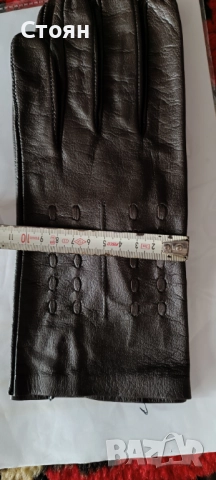 Дамски кожени ръкавици от естествена кожа, снимка 6 - Ръкавици - 39077514