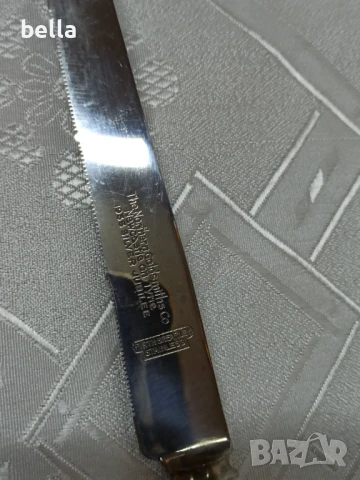Професионални фирмени ножове за хляб и др всеки един е с маркировка запазен вид -2 броя, снимка 4 - Други ценни предмети - 51036414
