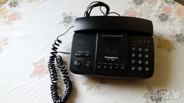 Телефон Panaphone с телефонен секретар, снимка 1 - Стационарни телефони и факсове - 41310414