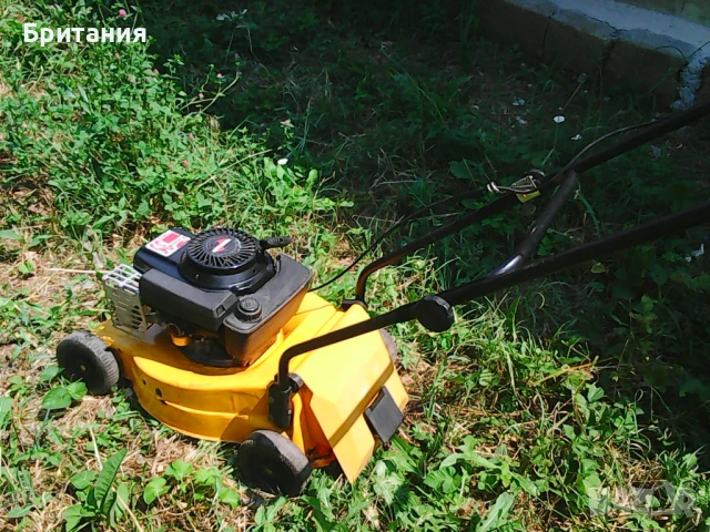 Бензинова косачка за трева с кошница., снимка 10 - Градинска техника - 51081511