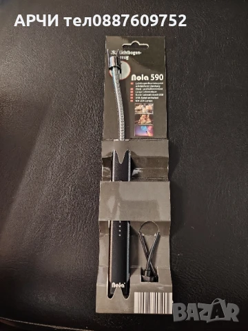 Запалка NOLA с дъга, пръчкова запалка, дъгова, електрическа запалка, USB запалка, плазмена запалка, 