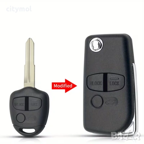 Модифицираща кутийка с 3 бутона и острие MIT8 за Mitsubishi Lancer Colt Evolution Grandis Outlander