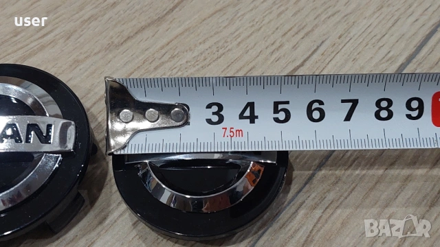 4бр капачки за джанти за Нисан Nissan 54mm 60mm, снимка 3 - Аксесоари и консумативи - 53639844