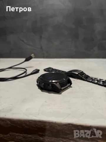 КАТО НОВ Garmin Fenix 8 Pro 51 mm + titanium bracelet, снимка 2 - Смарт часовници - 56041166