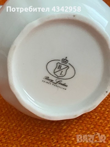 Burg Lindau. 1950 г. Латиера.Порцелан, снимка 4 - Антикварни и старинни предмети - 50724385