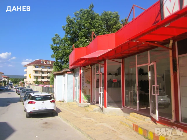 3 оборудв. магазина 60м2+102м2 от парцела в Кранево до х-л Извора и плажа