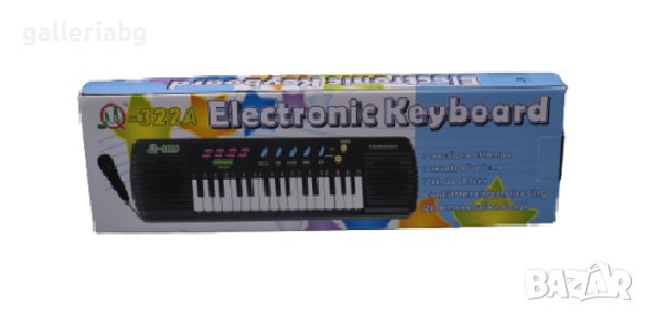 Детска музикална играчка на пиано с микрофон  , снимка 1 - Музикални играчки - 41696301