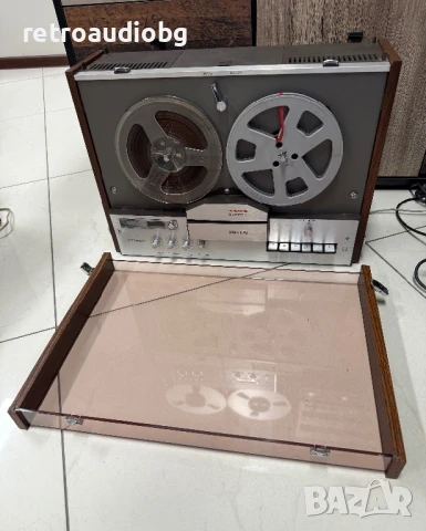 🔊Ретро ролков магнетофон PHILIPS 4404 + капак - след пълен рекап - напълно възстановен🔊