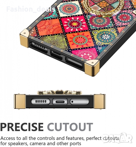 Нов калъф / кейс за телефон Samsung S21 FE Защита Самсунг Пръстен стойка, снимка 3 - Калъфи, кейсове - 36113745