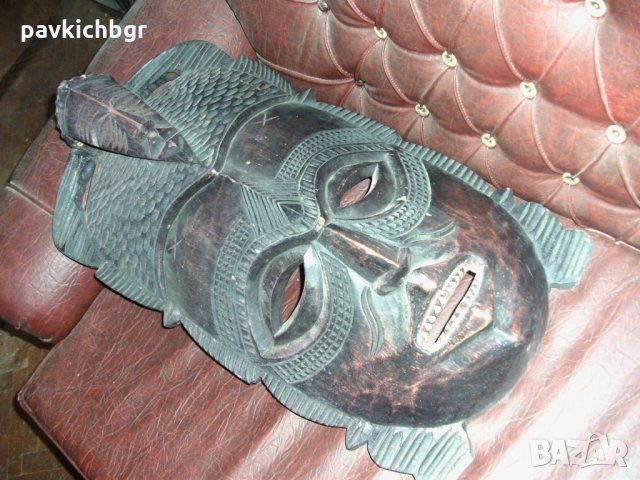 Африканска маска, снимка 1 - Колекции - 35982083