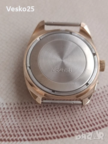 Часовник Слава/Slava механичен позлата, снимка 5 - Мъжки - 51386193