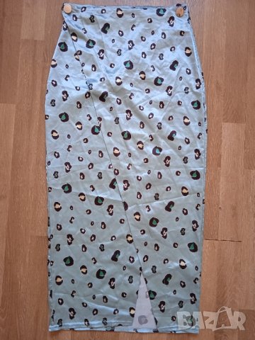 Сатенена дълга пола Boohoo , снимка 1