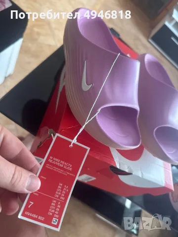 Женски розови чехли Nike , снимка 2 - Чехли - 56037638