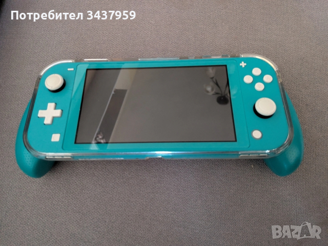 Nintendo Switch Lite + case и grip