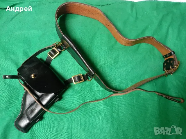 Военоморски офицерски колан с кобур СССР , снимка 2 - Антикварни и старинни предмети - 49146403