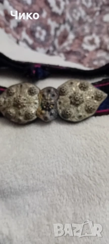 Сребърни пафти със позлата и филигран, снимка 2 - Антикварни и старинни предмети - 53725258