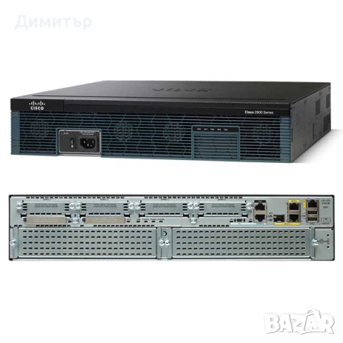 enterprise рутер Cisco 2921 ISR G2 – 3x Gigabit, EHWIC, PVDM