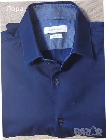 Мъжка риза CALVIN KLEIN , снимка 5 - Ризи - 40023733