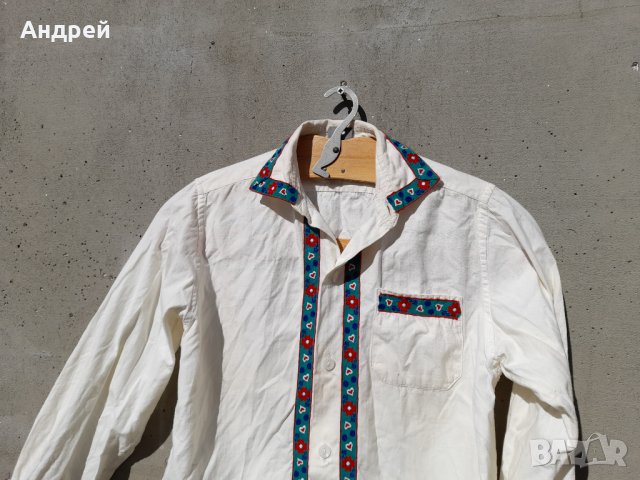 Стара детска етно риза, снимка 2 - Антикварни и старинни предмети - 39803474